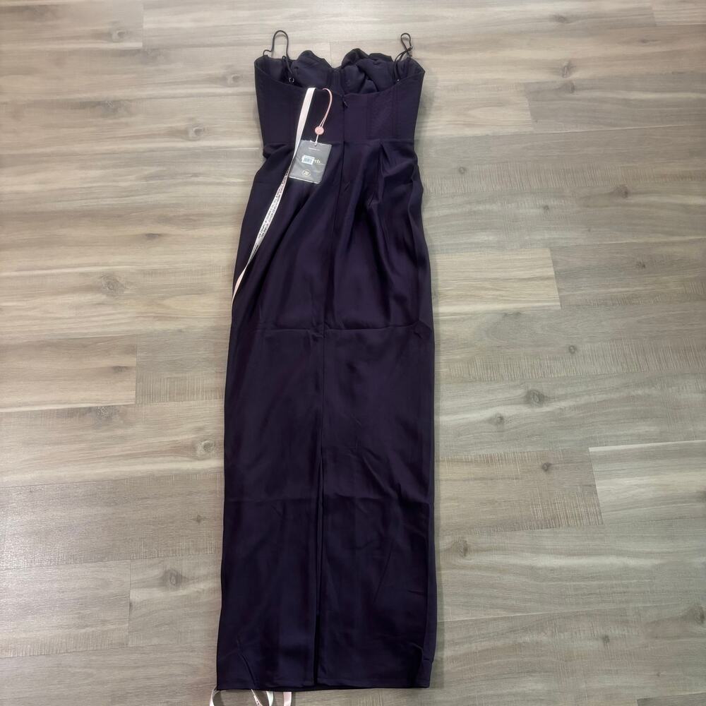 NWT House of CB Charmaine Night Shade Corset Maxi Dress Women Size Medium - Picture 8 of 9